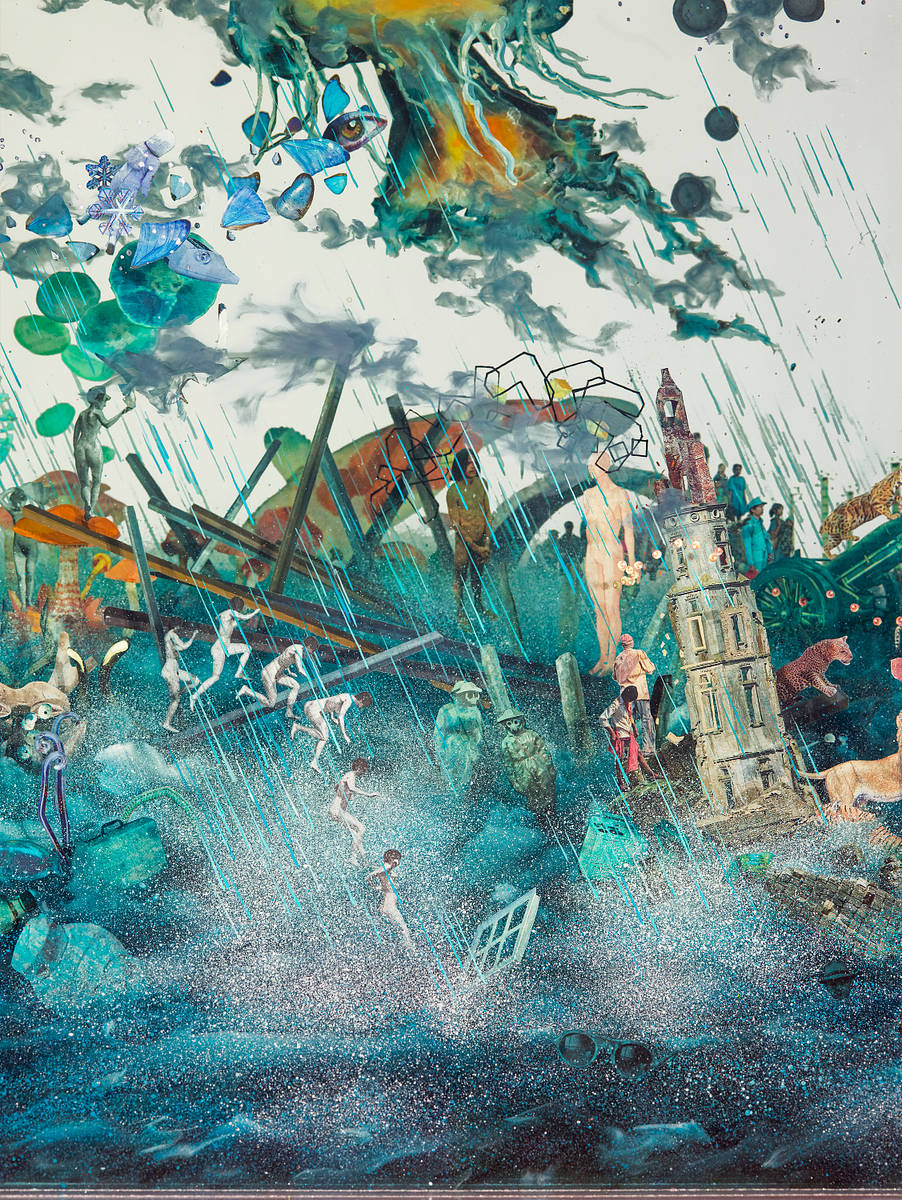 Donmuş Sinema: Dustin Yellin ile Bilincin Yolculuğu