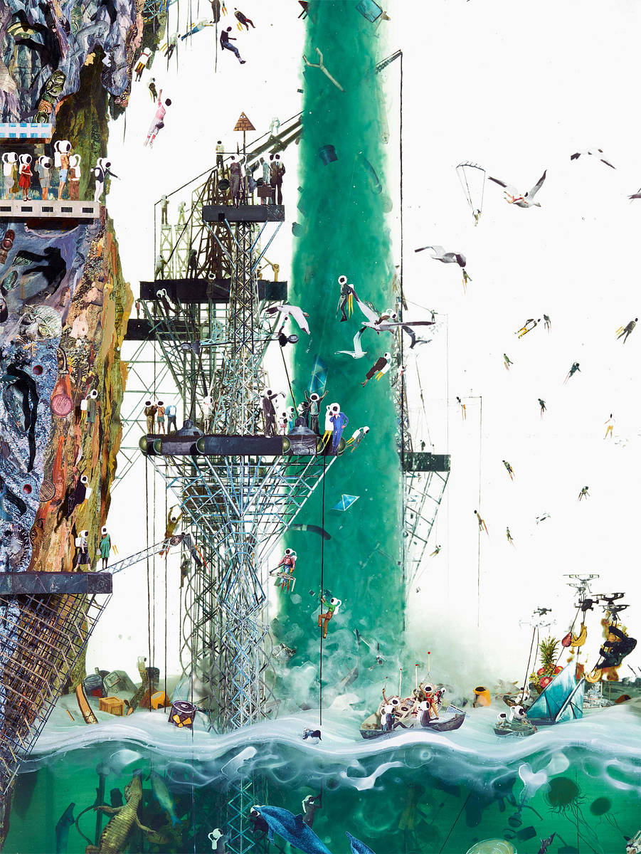 Donmuş Sinema: Dustin Yellin ile Bilincin Yolculuğu