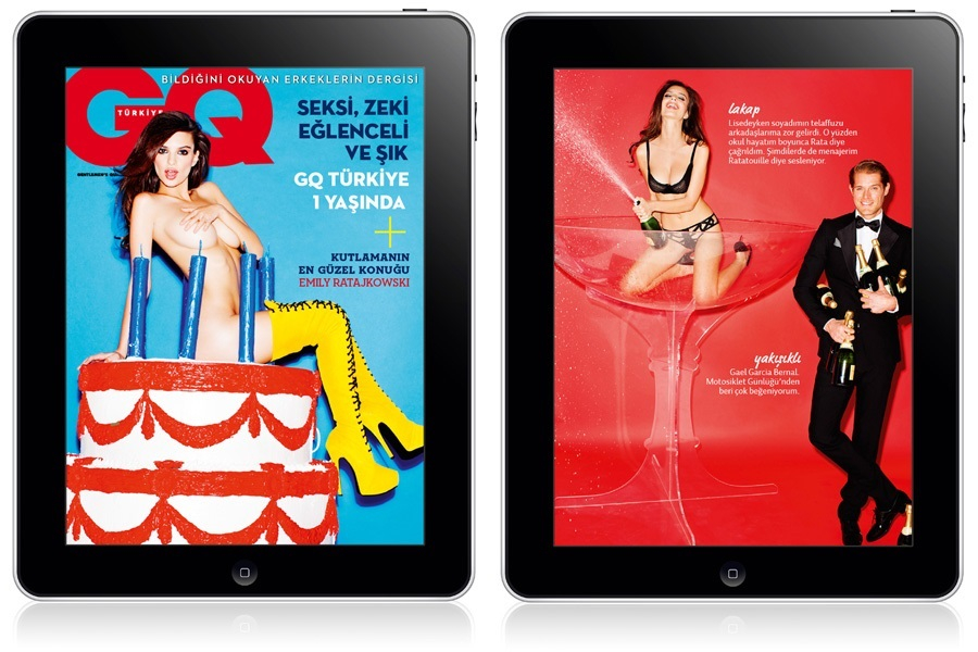 GQ Türkiye iPad Mart sayısı yayında