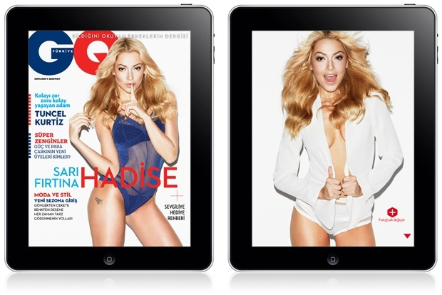 GQ Türkiye iPad Şubat sayısı yayında