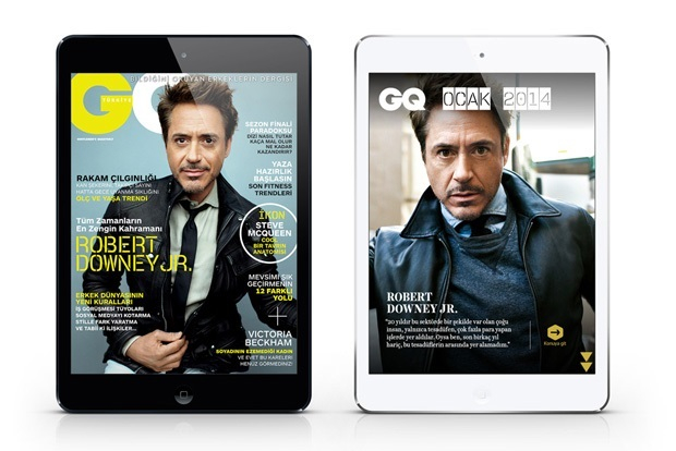 GQ Türkiye iPad Ocak sayısı