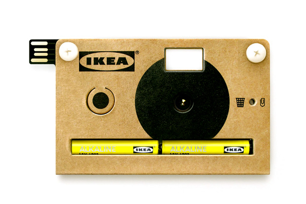 IKEA'dan karton kamera