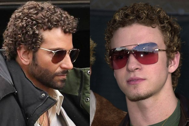 Bradley Cooper ve Justin Timberlake saçları değişti