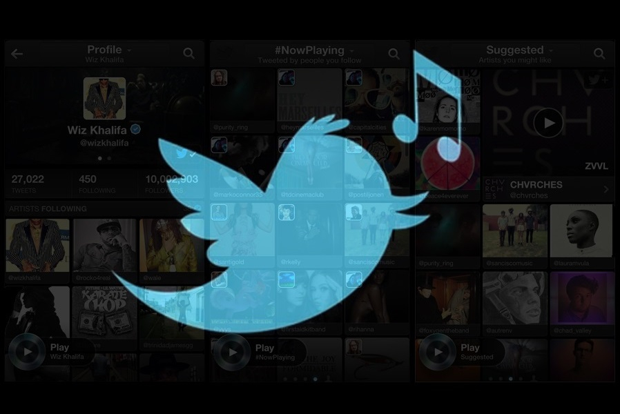Twitter artık müzik dinletecek