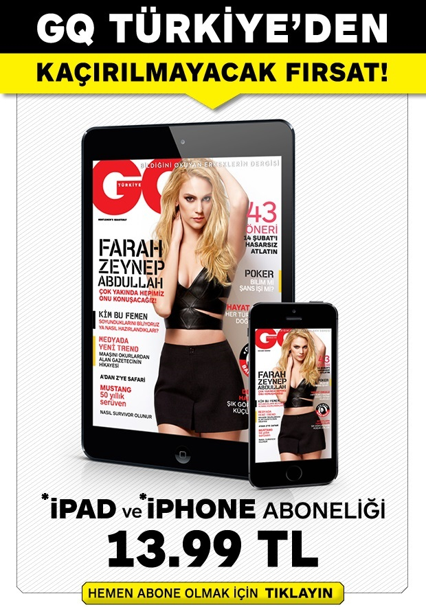 GQ Türkiye şimdi iPhone'da