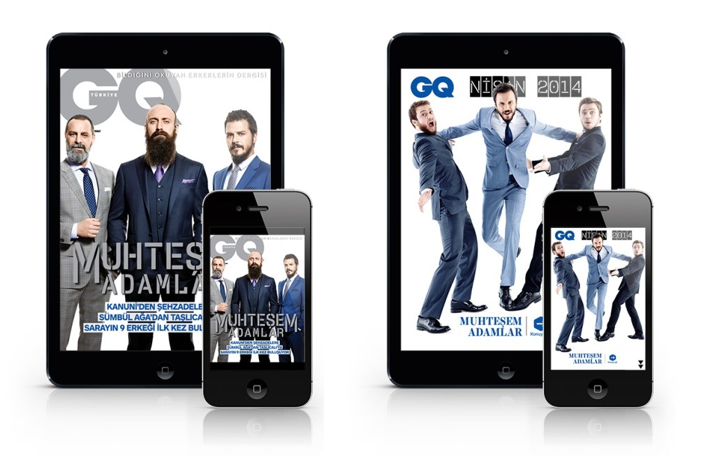  GQ Türkiye iPhone/iPad Nisan sayısı yayında