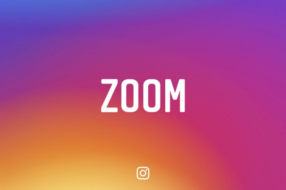 Instagram'a Zoom, Parmaklara Şenlik Geldi