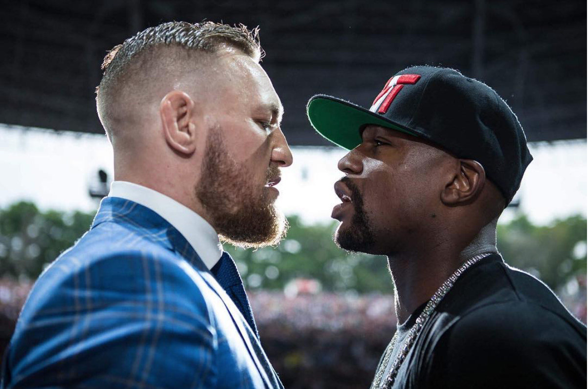 Asrın karşılaşması: Floyd Mayweather ve Conor McGregor karşı karşıya