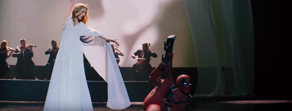 Deadpool ve Céline Dion bir arada