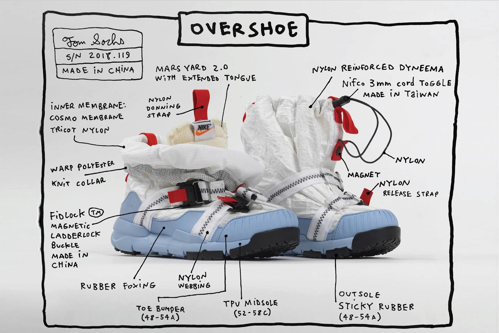 Mars Yard Overshoe