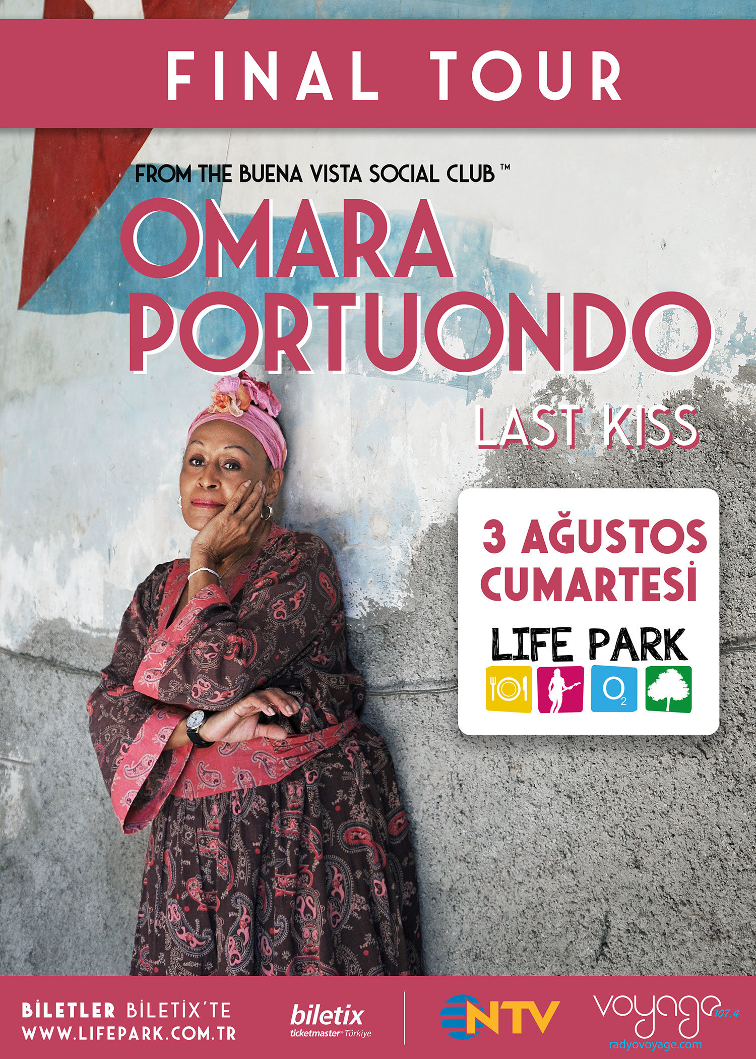 Omara Portuondo'nun Eşsiz Müzik Ziyafeti Life Park'ta