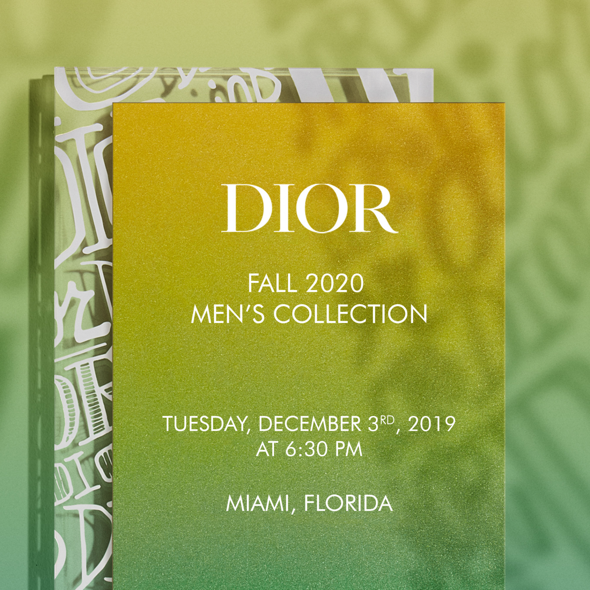 Dior Sonbahar 2020 Erkek Defilesini Canlı İzleyin!