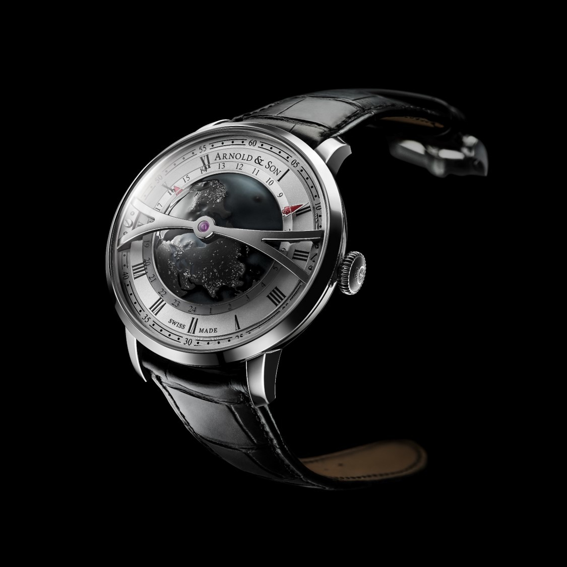 Arnold&Son'ın Yeni Saati: Globetrotter Night