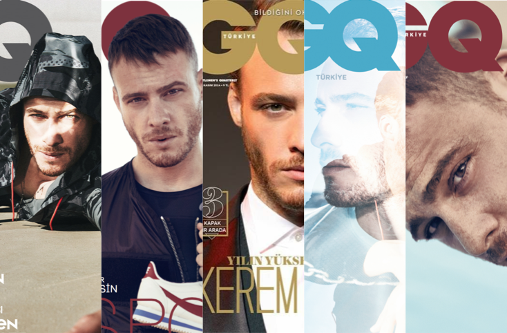 GQ Türkiye Sayfalarında Dünden Bugüne Kerem Bürsin