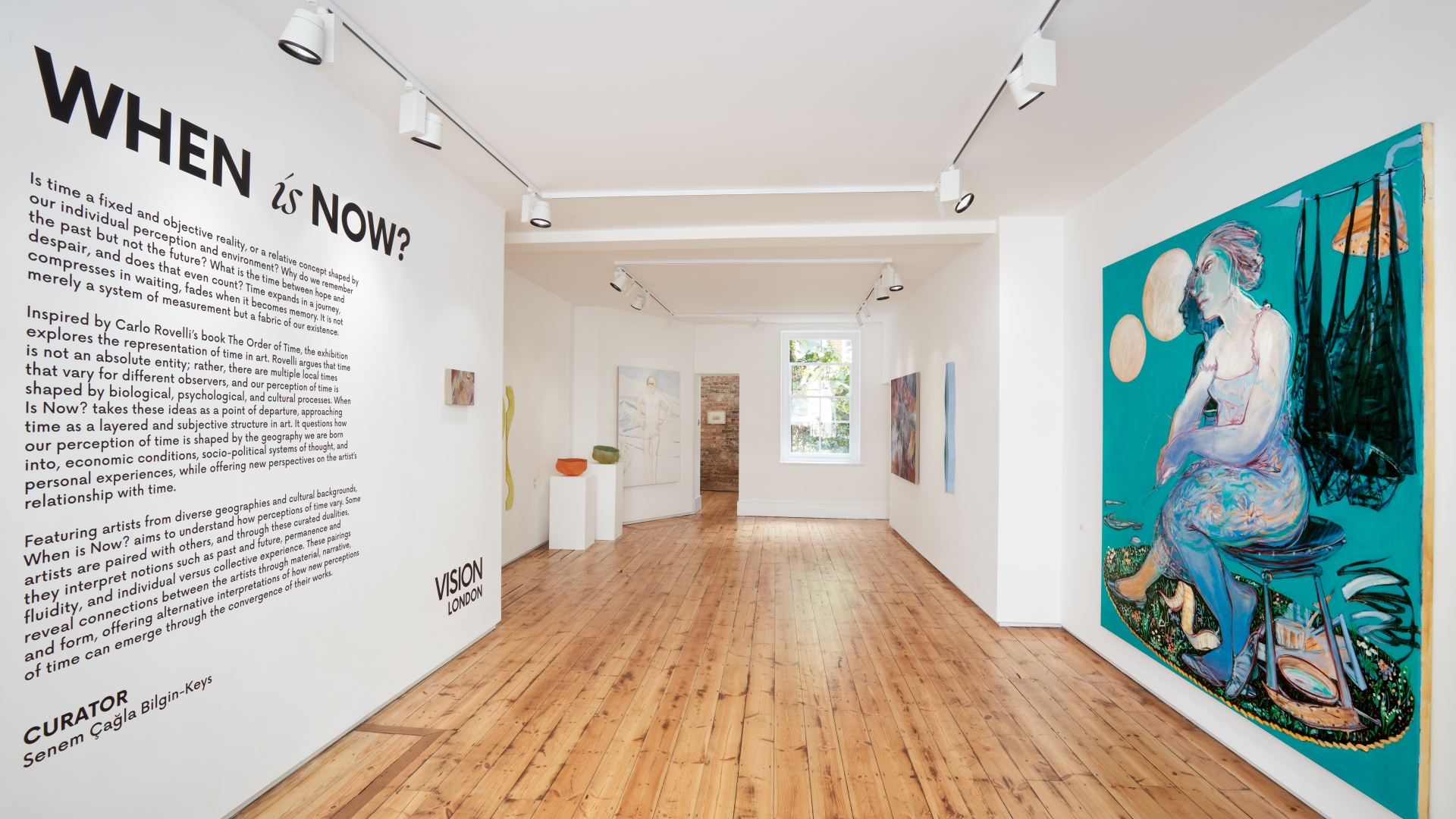 “Şimdi Ne Zaman ? / When Is Now ?” sergisi, Senem Çağla Bilgin-Keys küratörlüğünde Vision Art Platform Londra’da