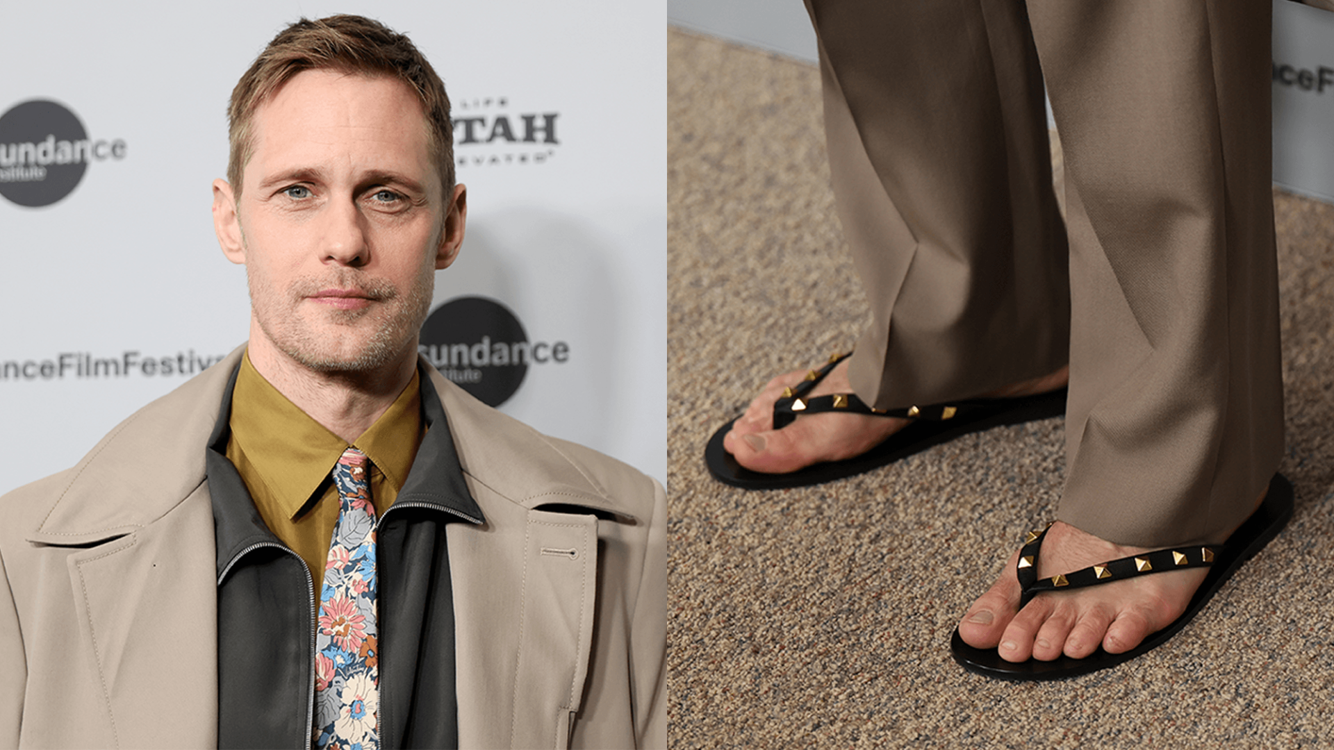 Alexander Skarsgård Ayak Parmaklarını Gösterdi — ve Güneşle Gereksiz Bir Yakınlık Kurdu