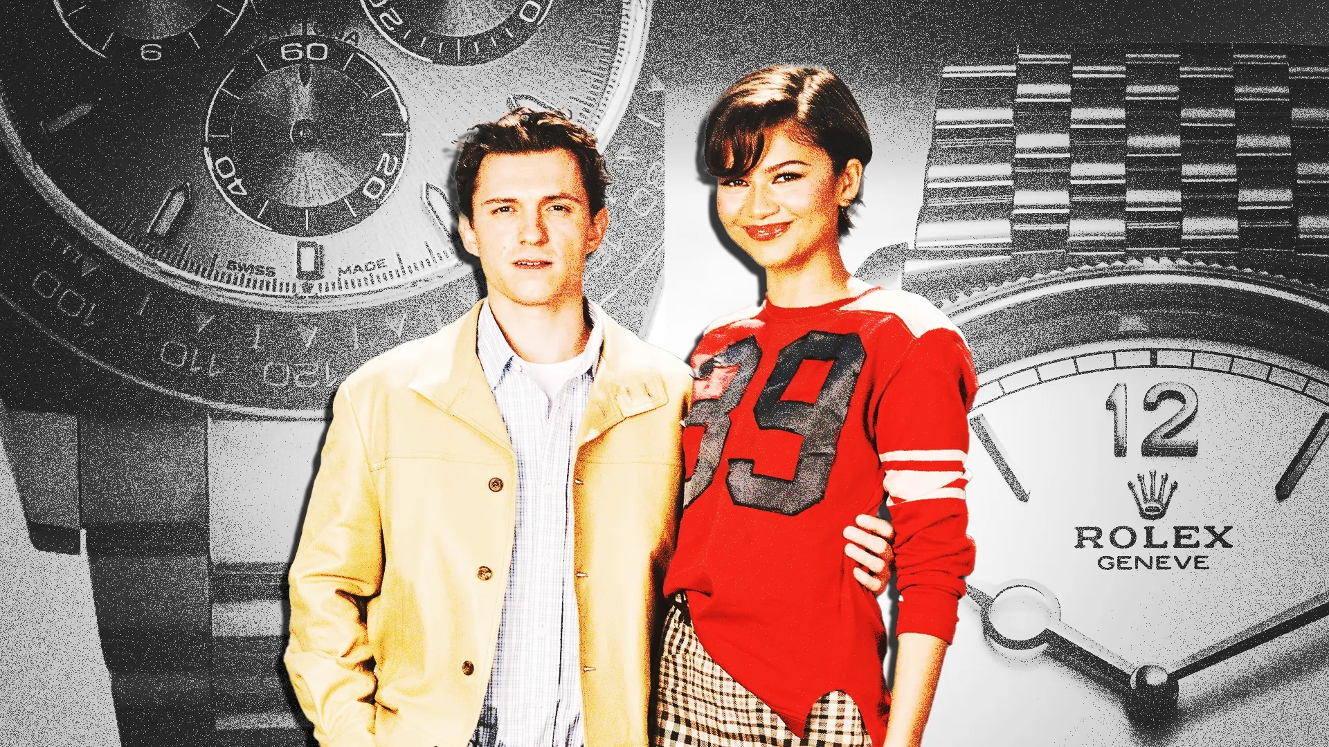 Zendaya Tom Holland Rolex saatleri
