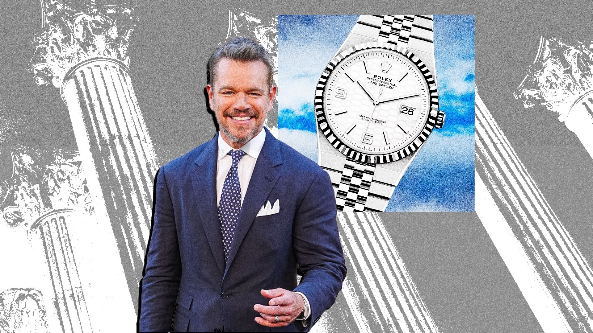 Matt Damon, The Odyssey Galasında Yanlış Rolex'i mi Taktı?